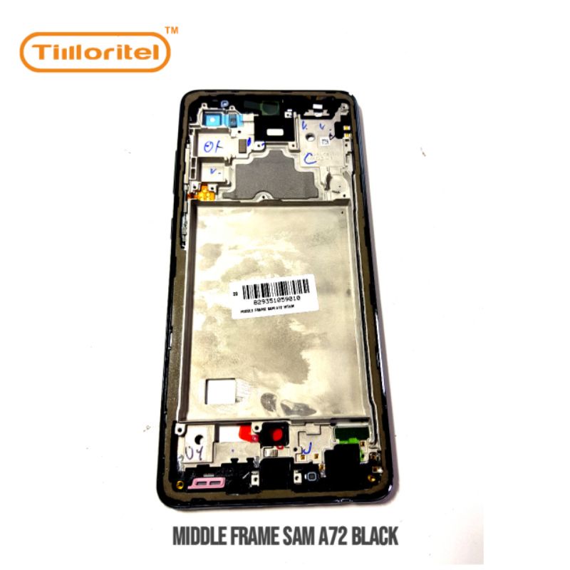 MIDDLE FRAME SAMSUNG A72 BLACK