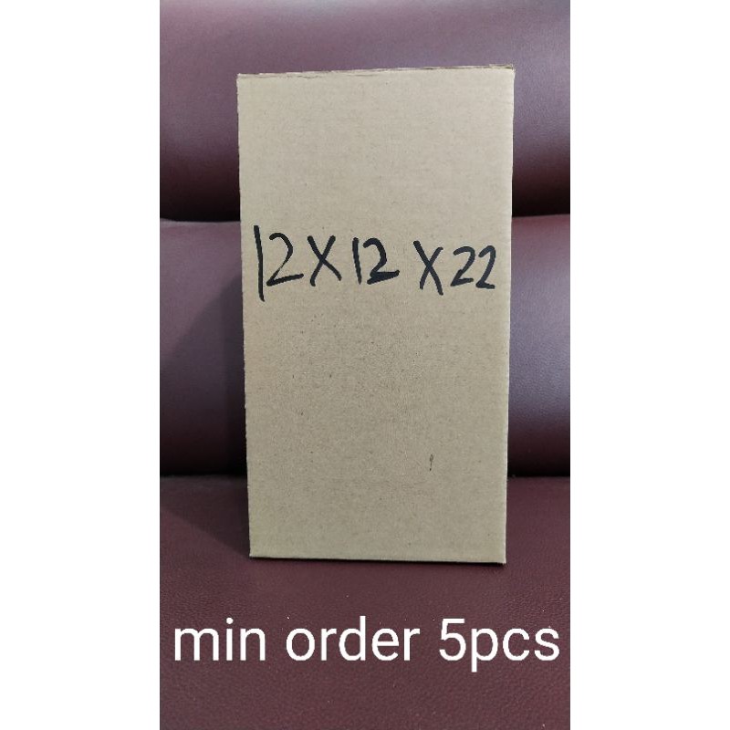 

Kardus diecut ukuran 12x12x22 Min order 10pcs