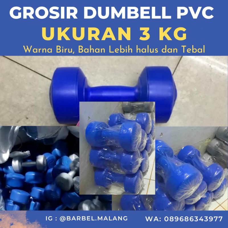 Dumbell PVC 3 Kg