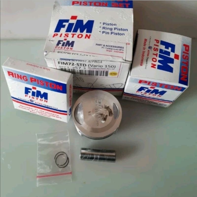 Piston kit vario 150 oversize 0 std fim