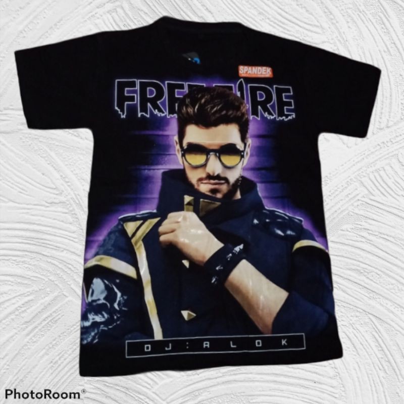 BAJU KAOS ANAK GAMING ALOK 2 BAJU FF ANAK ATASAN ANAK