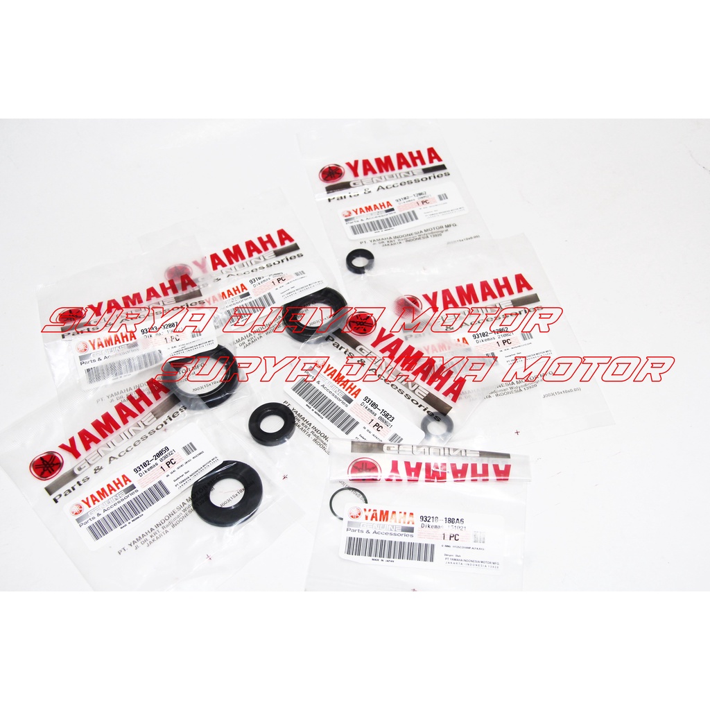 SEAL SET MESIN F1ZR ORI YGP FIZR FIZ F1Z R SIL KRUK AS GIR GEAR DEPAN ORIGINAL YAMAHA