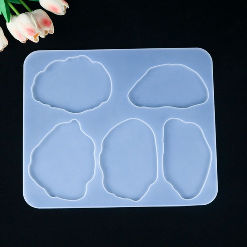 SIY  Crystal Epoxy Resin Mold Coaster Cup Mat Casting Silicone Mould DIY Making Tool