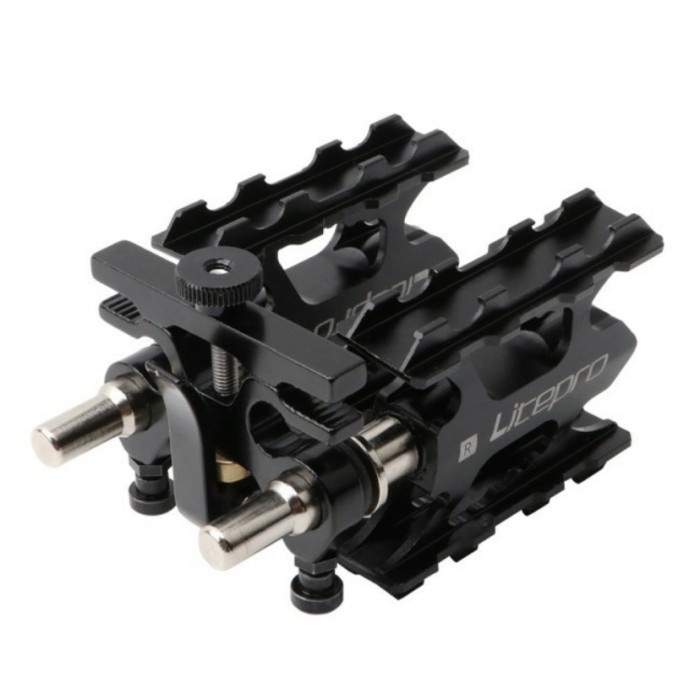 Adapter Holder Litepro alloy tempat pedal Quick release Sepeda lipat