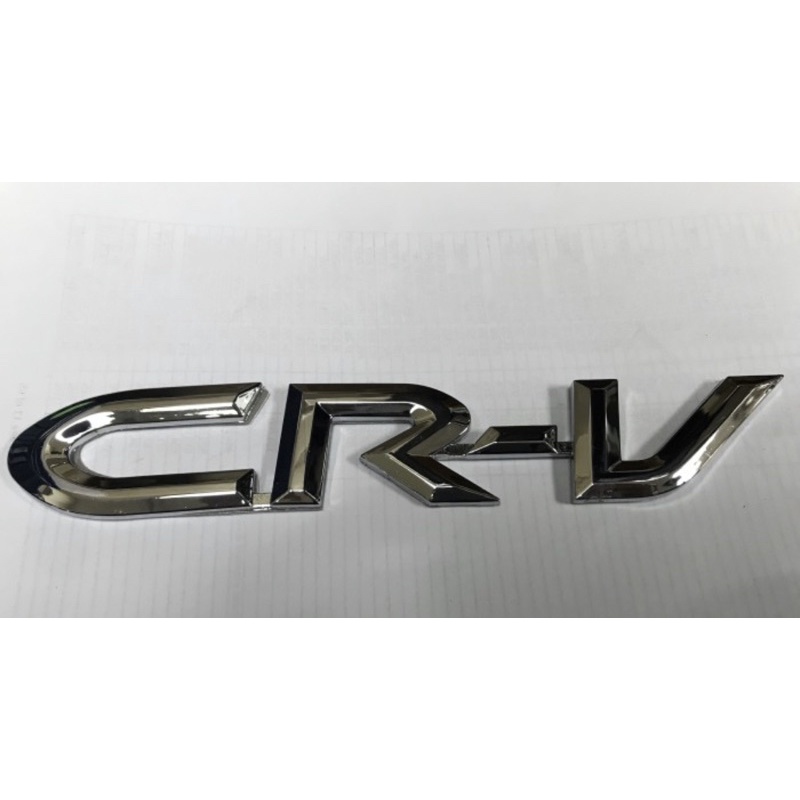 emblem logo bagasi pintu belakang honda crv gen 2 2002-2006