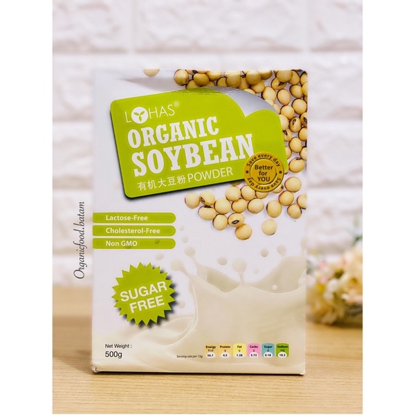 

Organic Soybean powder ( SUGAR FREE )