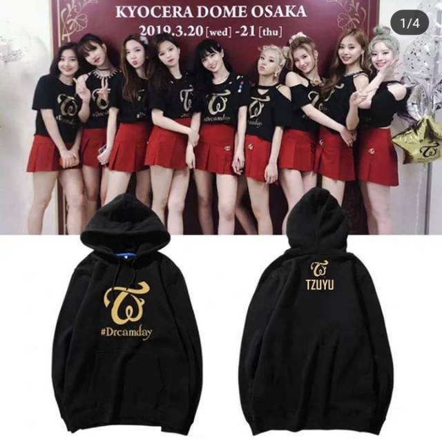 [Bayar di tempat] Hoodie twice jaket twice dreamday twice