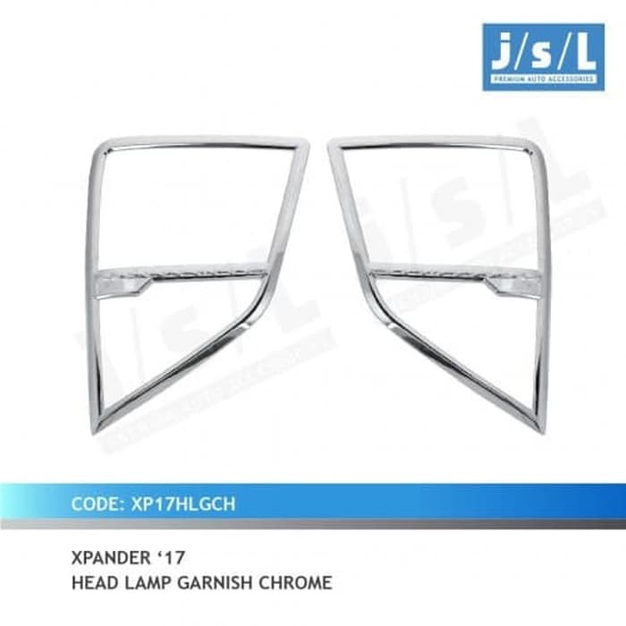 garnish lampu depan xpander chrome