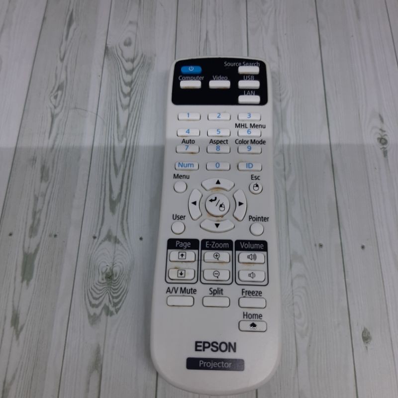 REMOTE REMOT PROYEKTOR PRJEKTOR EPSON EB-X200 ORIGINAL ASLI