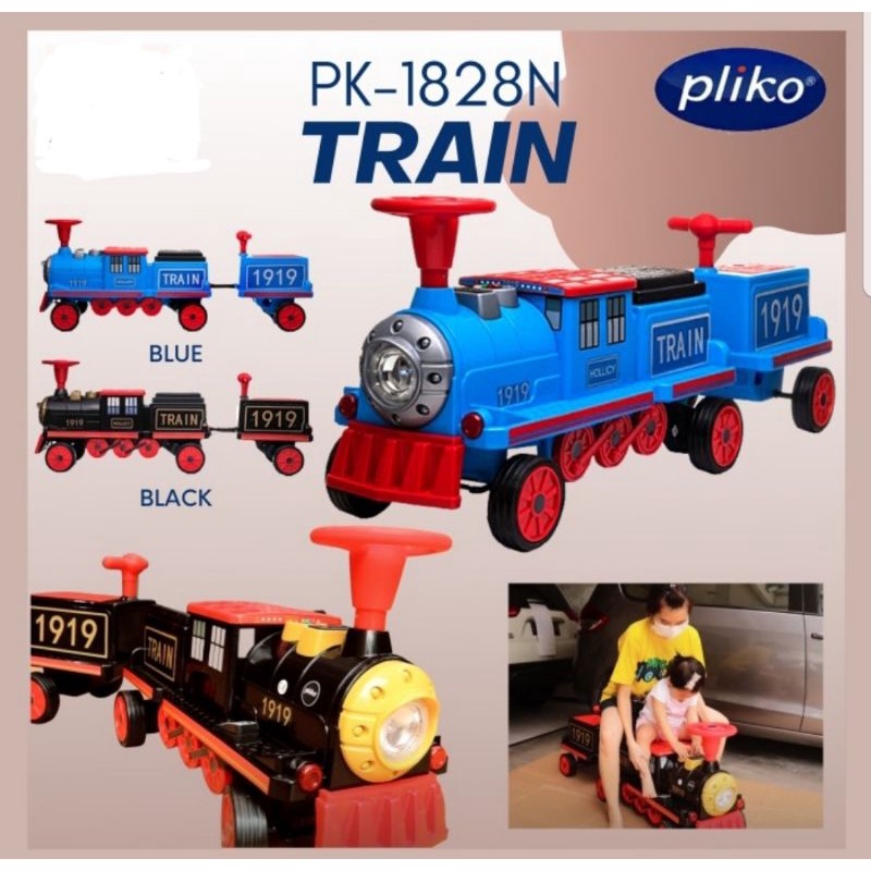 KERETA AKI ANAK / KERETA-KERETAAN PAKAI AKI PLIKO PK-1828N