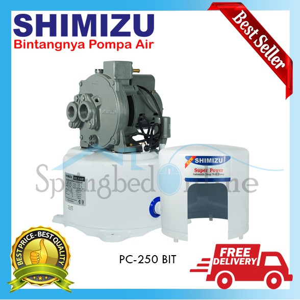 Pompa Air Listrik Jet Pump Shimizu - PC 250 BIT