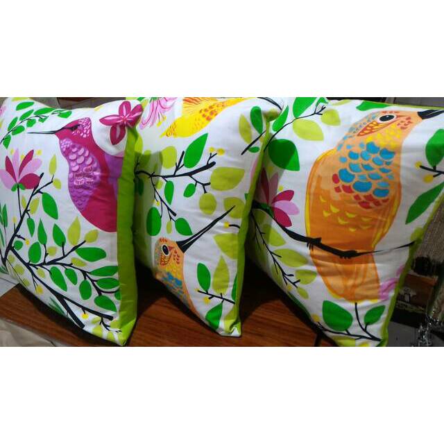 6 pcs SARUNG BANTAL SOFA 40X40 KATUN SUPER