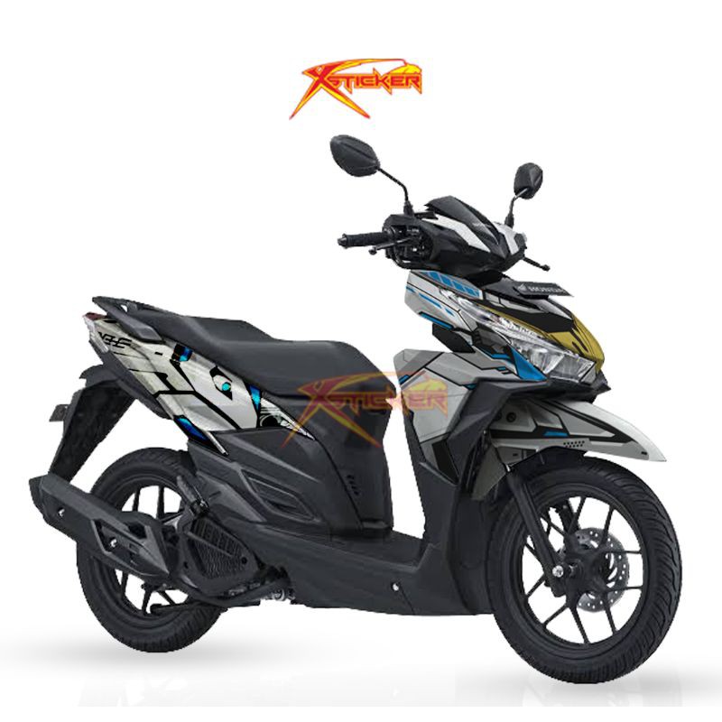 Decal Honda Vario 150 Gundam Blue Astray