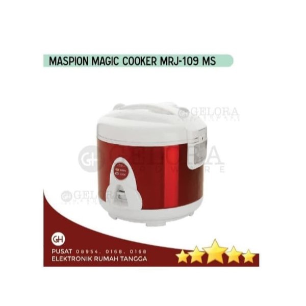 Maspion MRJ-109 MS/ RICE COOKER MASPION MRJ109MS/ MAGIC COM MASPION