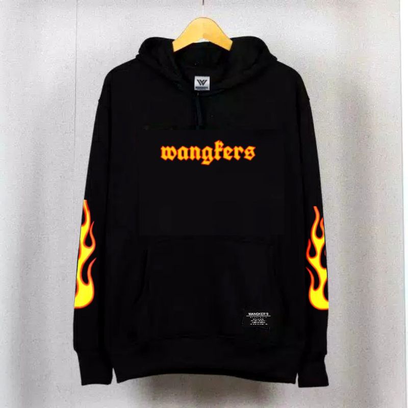 (BISA COD) SWEATER HOODIE WANGKER'S API