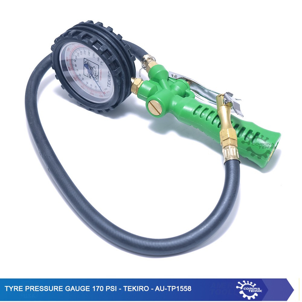 AU-TP1558 Tyre Pressure Gauge 170 Psi - Tekiro