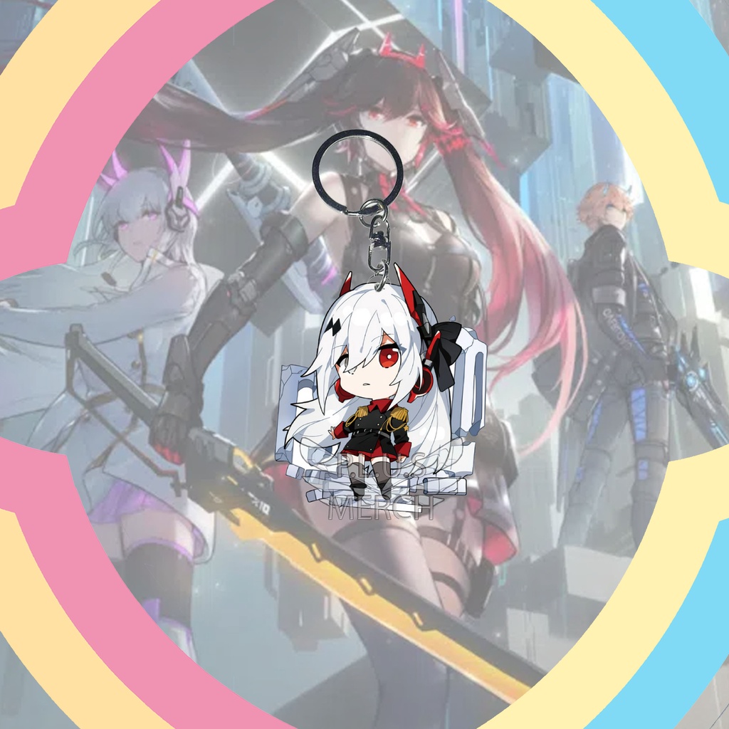 Gantungan Kunci Punishing Gray Raven Lucia Alpha - Key Chain - Souvenir - Anime - Ganci - Ganci Anim
