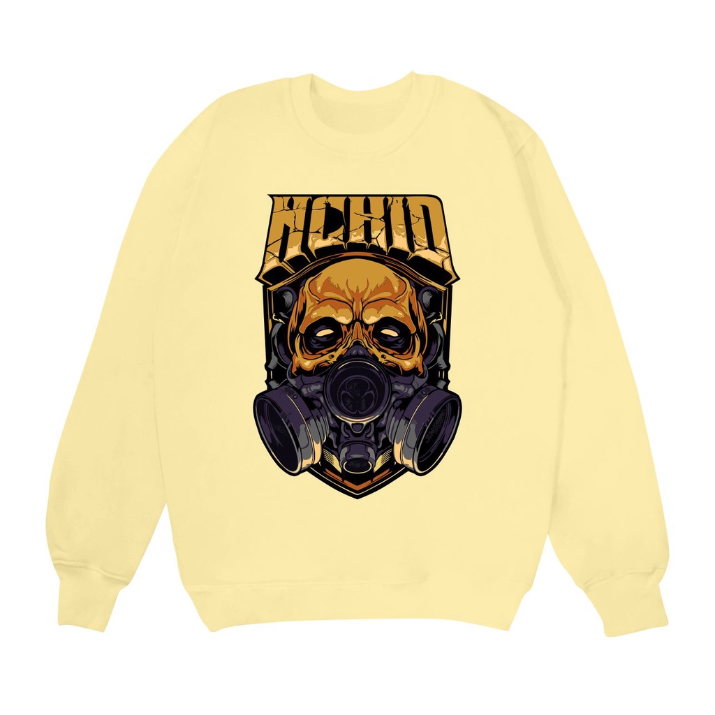 Sweater/Crewneck Unisex Hckid Sweater Fleece Big Size Size M -XXL Sweatshirt Sablon Premium Quality