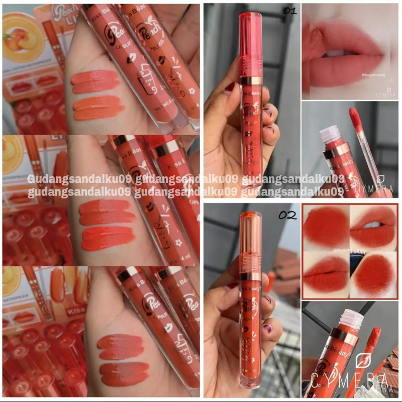 𝗩𝗘𝗟𝗩𝗘𝗧 𝗠𝗔𝗧𝗧𝗘 - LIPSTIK WARNA NUDE PINK NUDE OREN BISA PILIH WARNA LIPSTIK