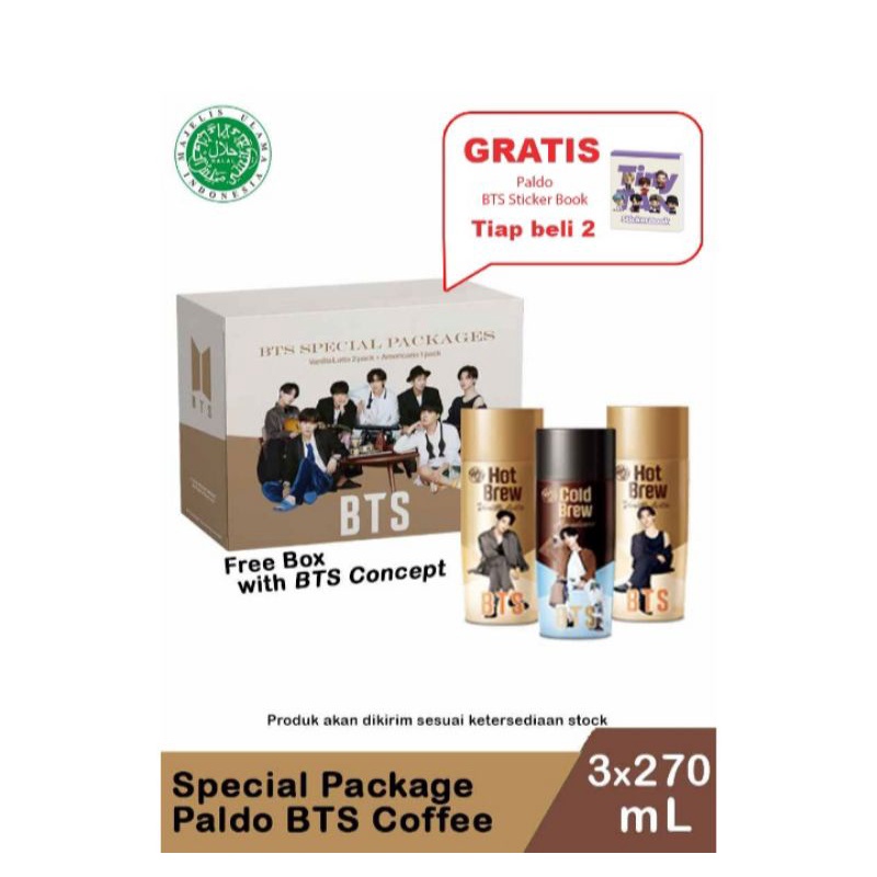 

JASTIP Paldo BTS Special Package Box 3x270ml