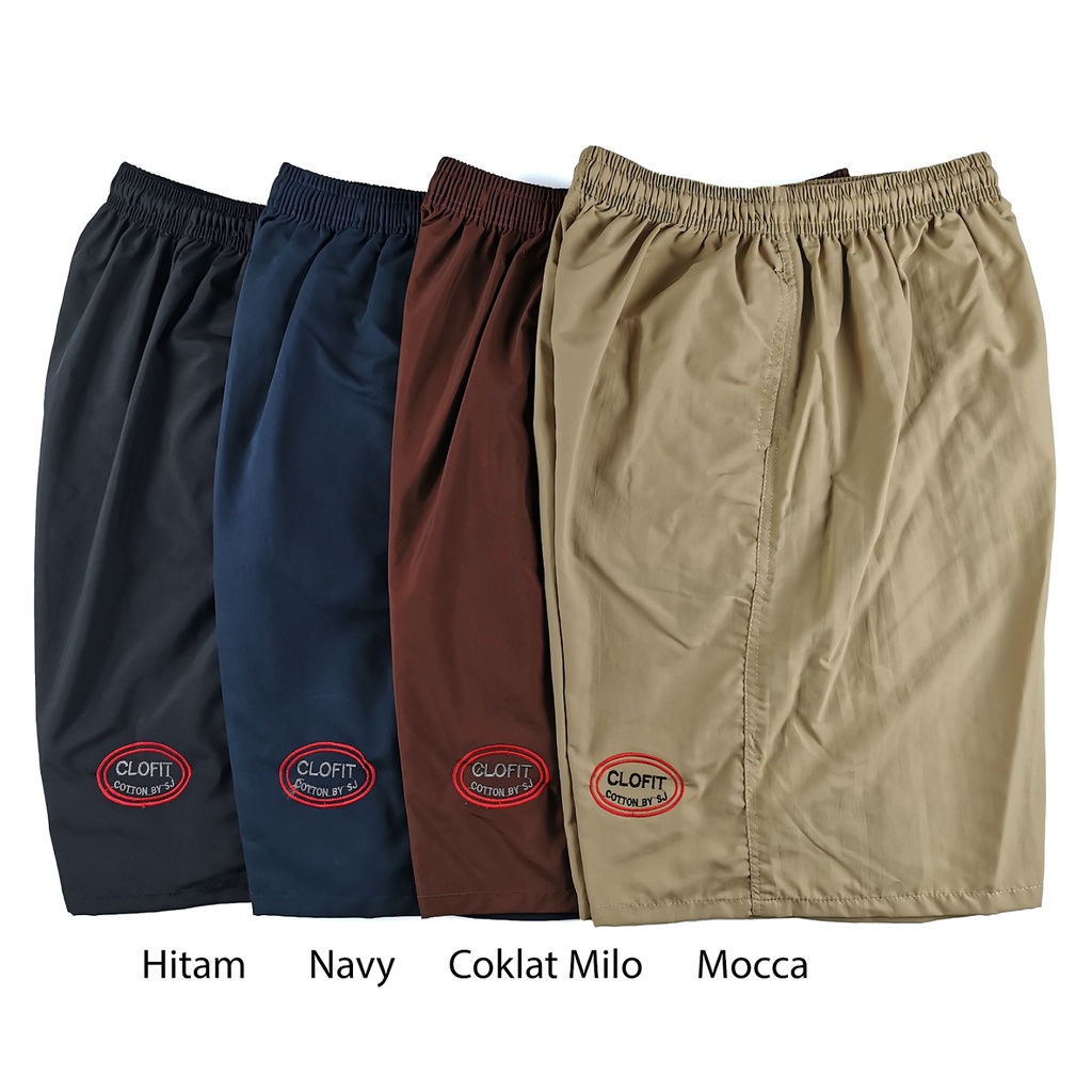 Celana Pendek Polos BIG SIZE JUMBO Santai -JBRDL001