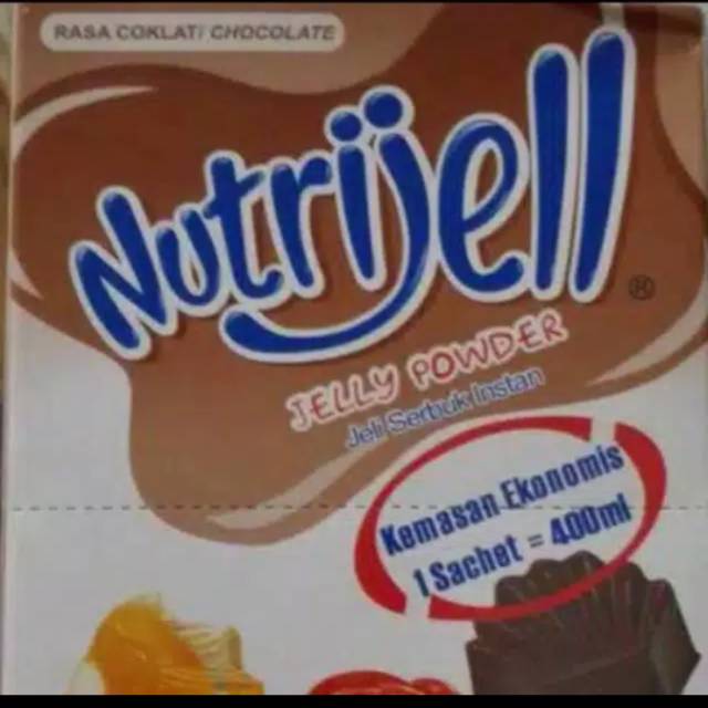 

Nutrijell cokelat 20gr 1 saset