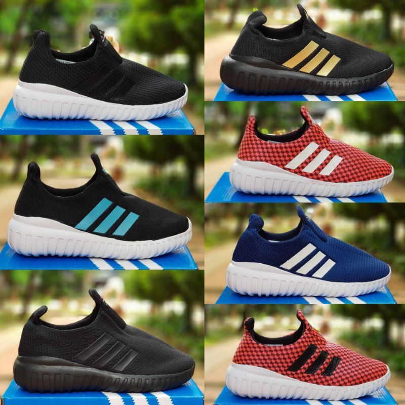 promo diskon sepatu anak adidas slip on kids size 30-35