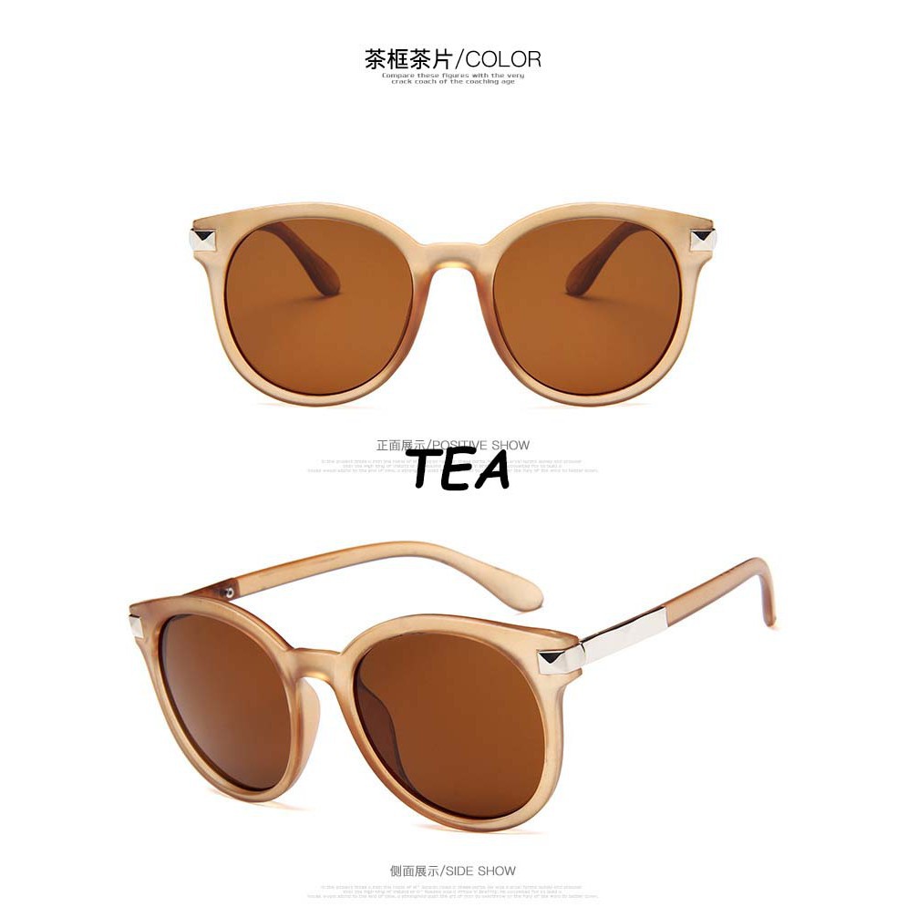 KACAMATA FASHION WANITA / KACAMATA FASHION KOREA / KACAMATA KOREAN-coklat / tea