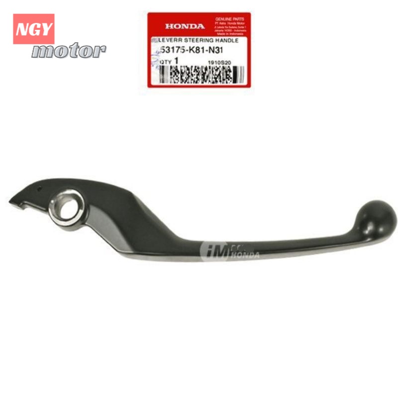 [53175-K81-N31] HANDLE / HANDEL / HENDEL / TUAS TANGKAI REM KANAN BEAT STREET 2017 2018 2019 / NEW L