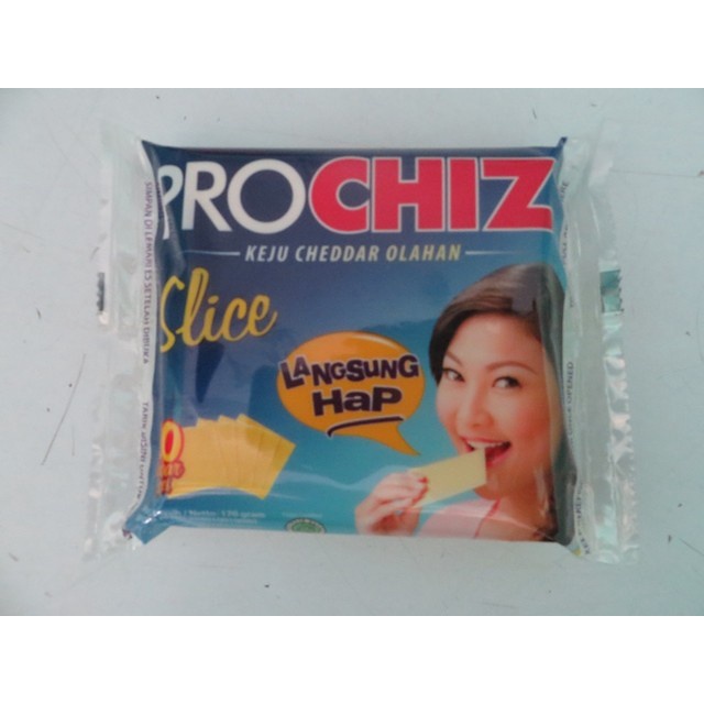 

Keju- Keju Prochiz Slice Isi 10 Pcs -Keju.