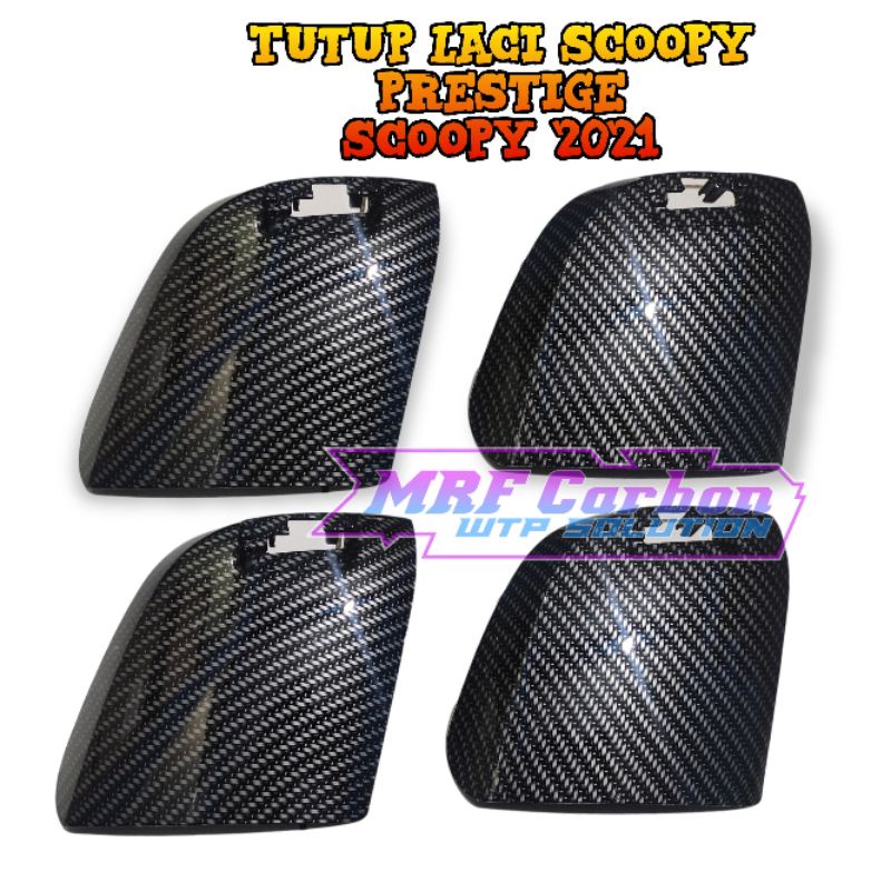 Tutup laci scoopy prestige carbon scoopy 2021 carbon