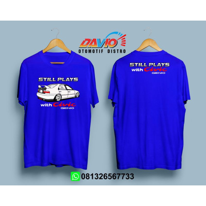 Kaos Genio|Kaos civic|Kaos Honda genio|Genio T-shirt