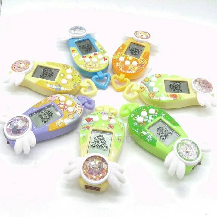 TAMAGOTCHI KAWAII mainan anak squishy fidget spinner slime BJD figure