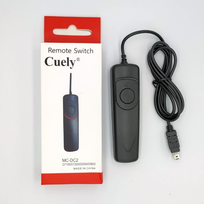 Cuely Remote Shutter Release Mc Dc2 For Nikon D3100 D3200 D3300 Shopee Indonesia