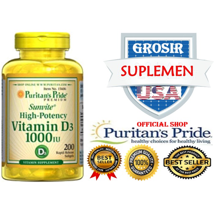 OBAT OTOT TULANG PARKINSON VITAMIN D3 1000 IU 200SG KALSIUM CALCIUM vit