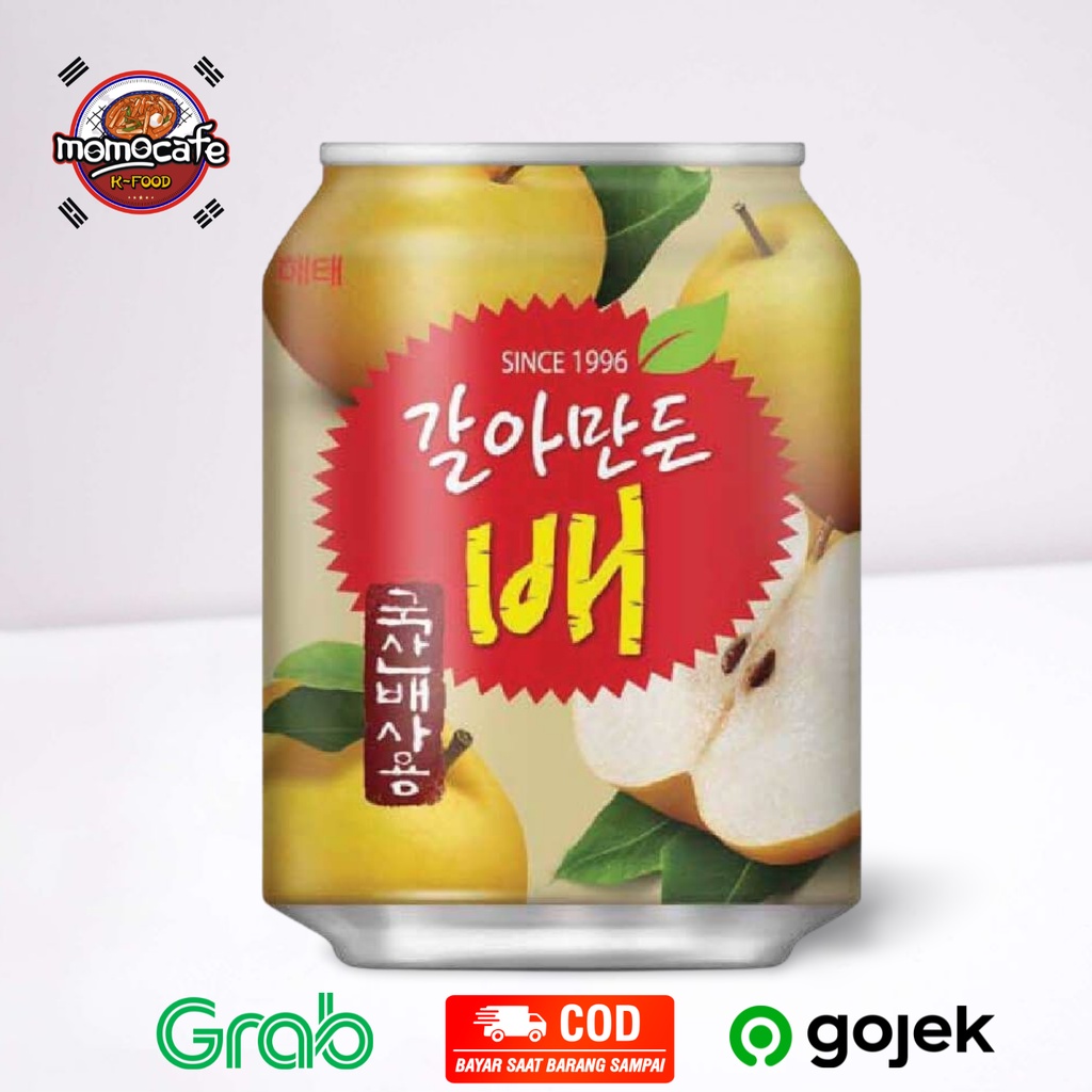 

Haitai Bon Bon Pear Juice 238ml - Minuman Dengan Buah Pir Made In Korea