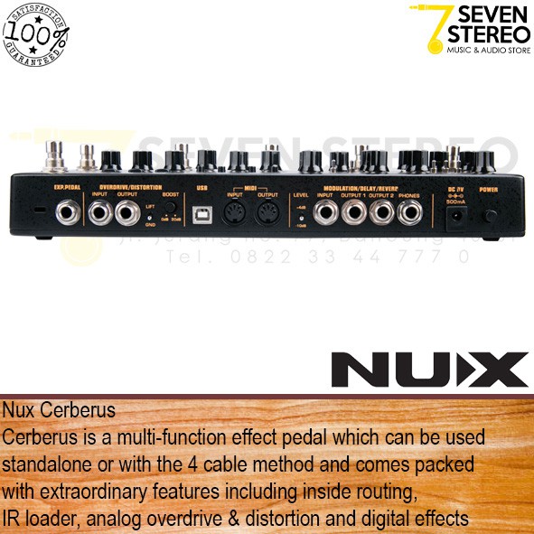 Nux Cerberus Integrated Effects &amp; Controller