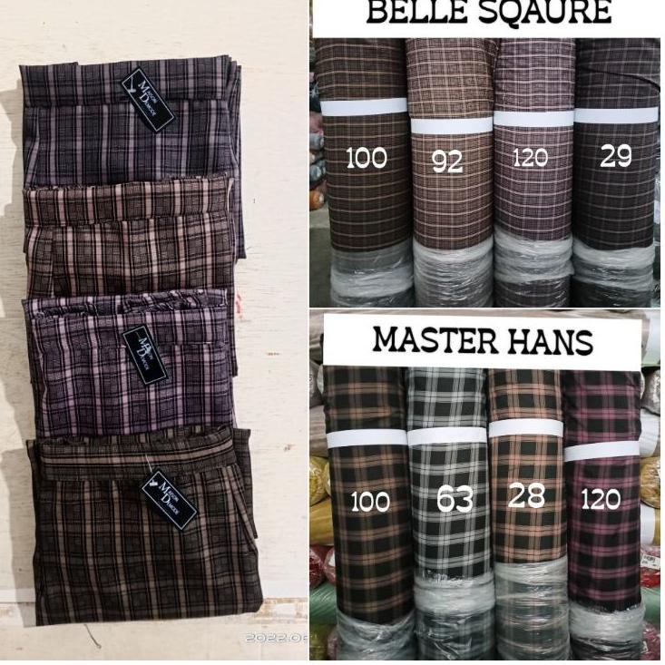 Murah Meriah Rok motif kotak kotak / rok tartan / rok span panjang / rok korea / rok kotak kotak pan