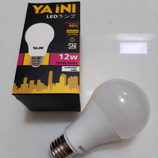 Lampu LED YAINI Hemat Energi Bergaransi 12Watt