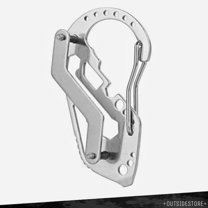 Carabiner Pengait Gantungan Multifungsi EDC Key Holder Organizer