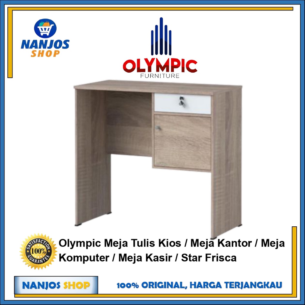 Olympic Meja Tulis Kios / Meja Kantor Komputer Kasir / Star Frisca