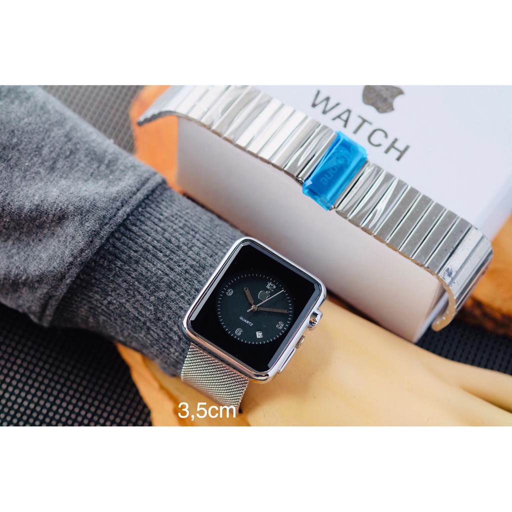 JJWatches Jam Tangan Pria Wanita iWATCH Water Resist Tanggal Aktif FREE 1 Strap UNISEX