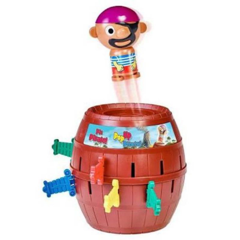 Barrel Pirate JUMBO Besar Lucky Game Family Game Big Size Barel Bajak Laut degan Celengan