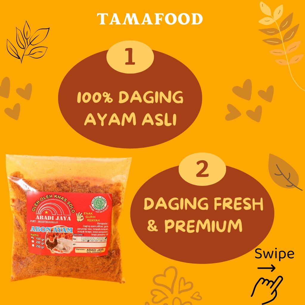 

RB22 ABON AYAM 200gr 100gr / ABON AYAM 100%ASLI DAGING AYAM TERBAIK / ABON AYAM ORIGINAL & ABON AYAM