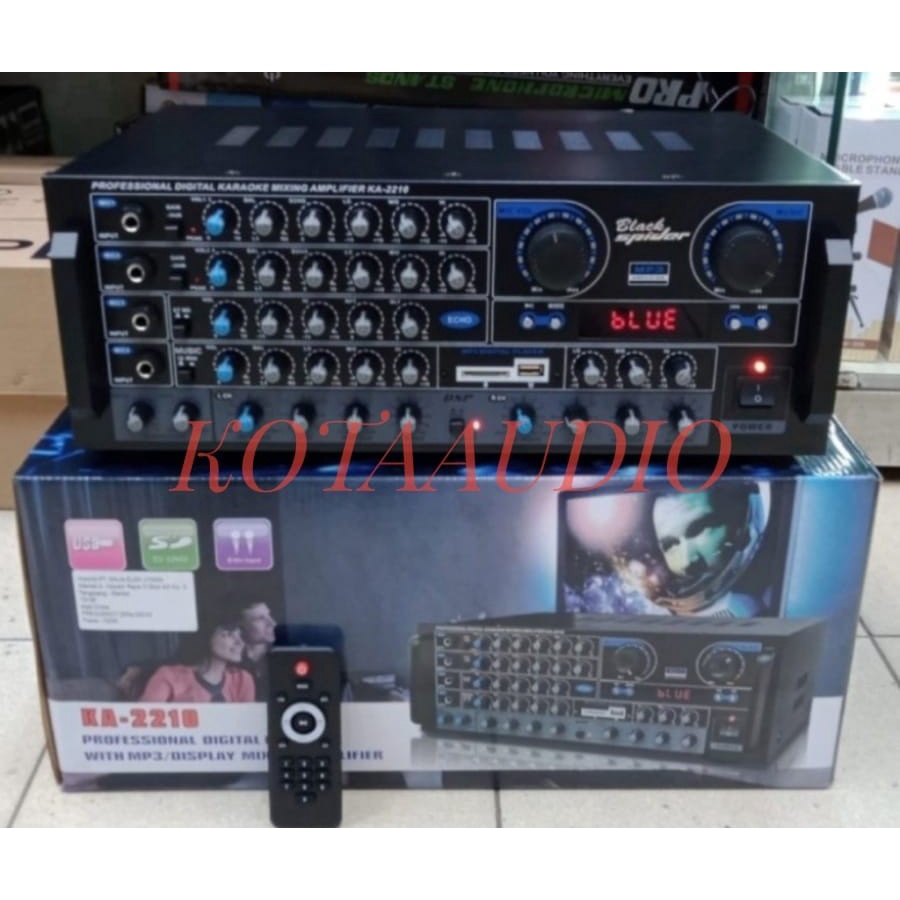 AMPLIFIER BLACK SPIDER KA 2210 / KA2210 / KA-2210