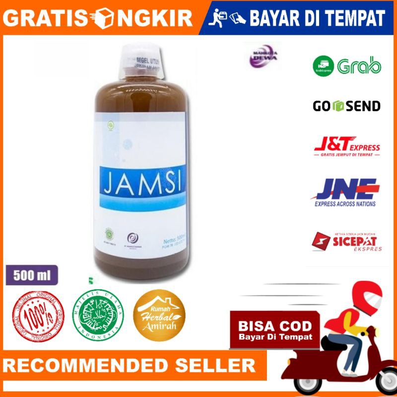 Jamsi 500ml Asli - Original | Jamu Diabetes Kencing Manis Berkhasiat