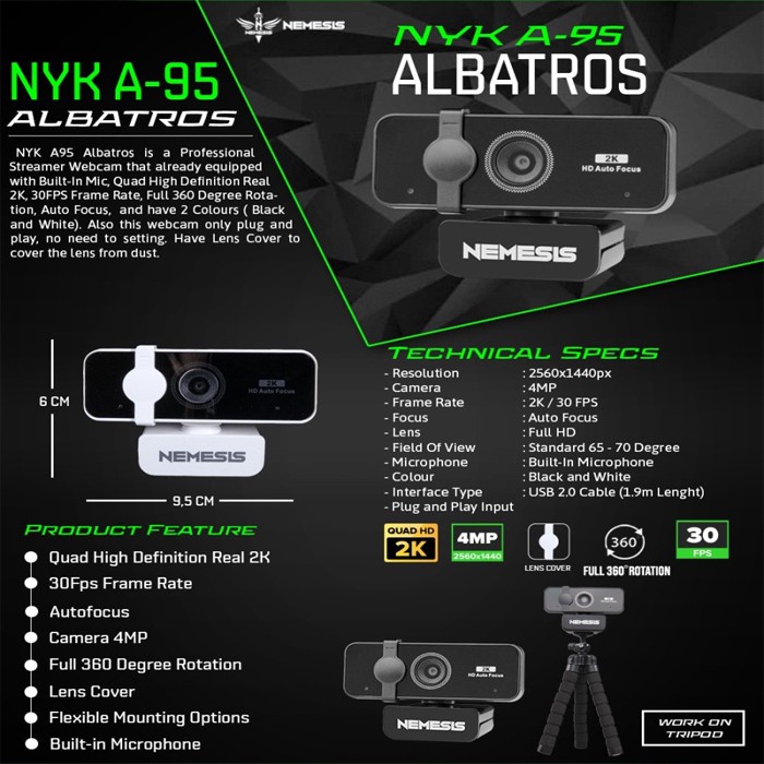 WEBCAM NYK NEMESIS A-95 ALBATROS