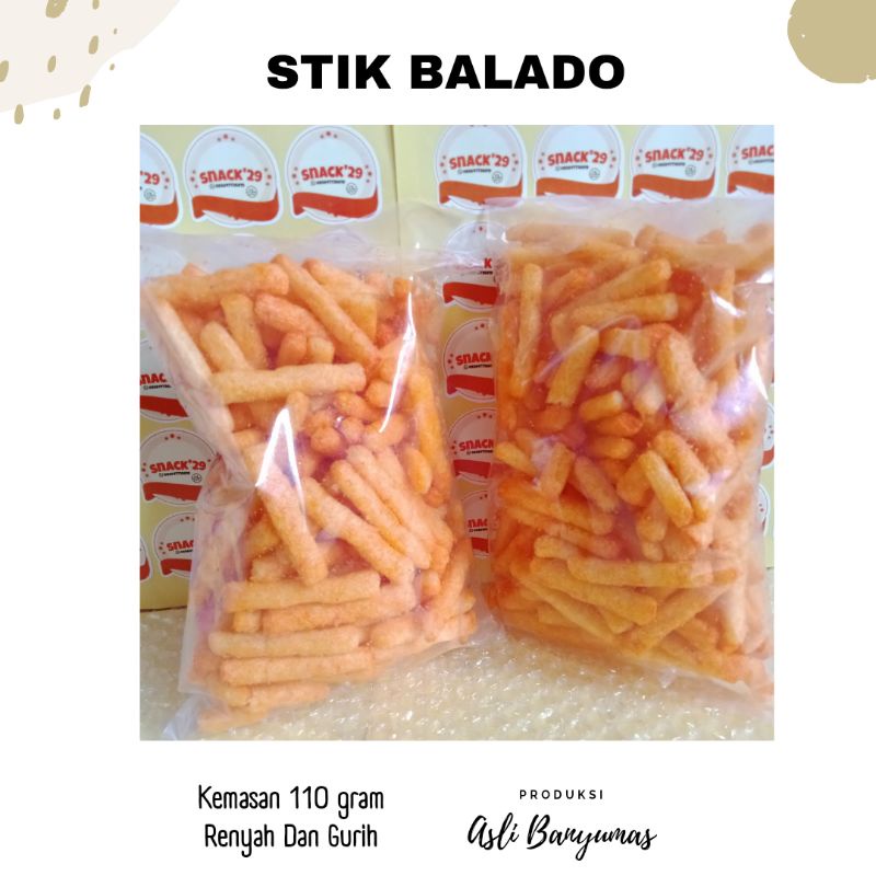 

STIK BALADO 110gram | KHAS BANYUMAS | HARGA TERJANGKAU | FREE GIFT BELANJA MIN. 50k (all item)