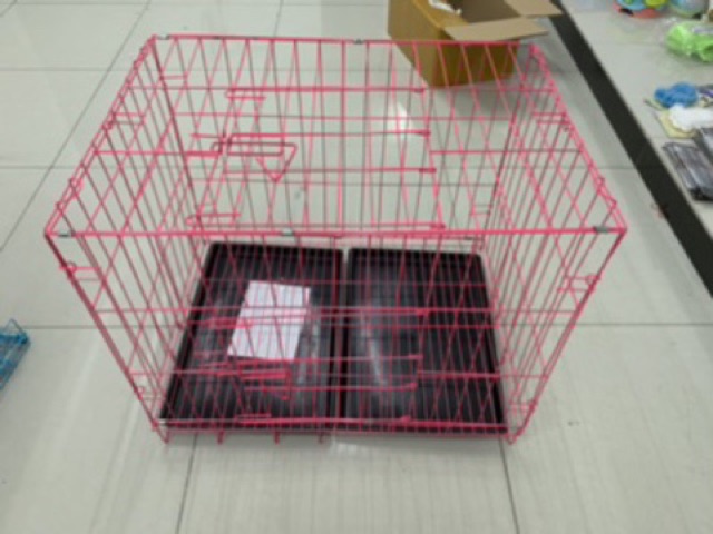 Kandang Besi Lipat Ukuran 60 x 42 x 50 Untuk Anjing dan Kucing-4