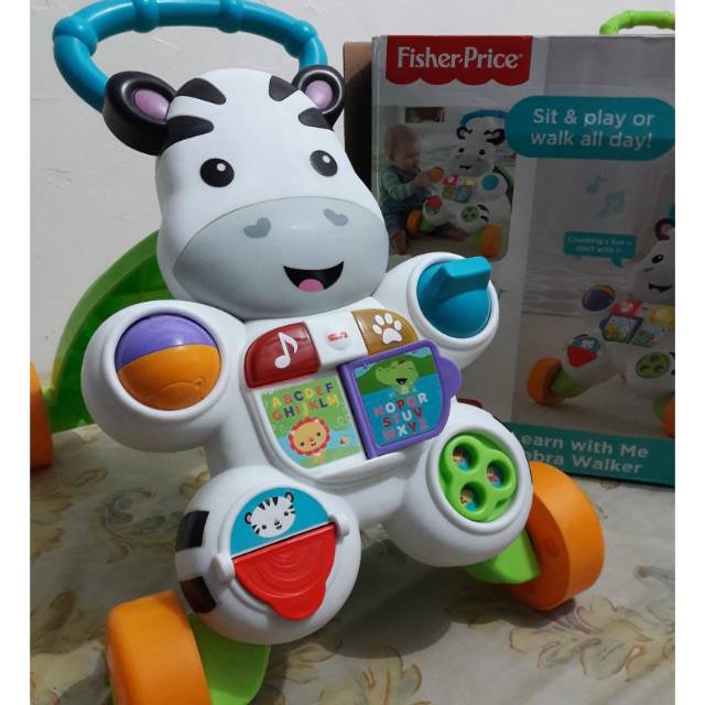 fisher price zebra push walker